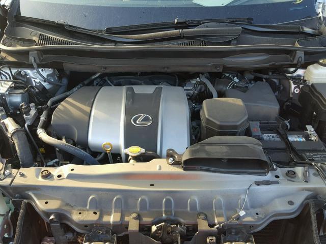 2T2ZZMCA8GC032862 - 2016 LEXUS RX 350 SILVER photo 7