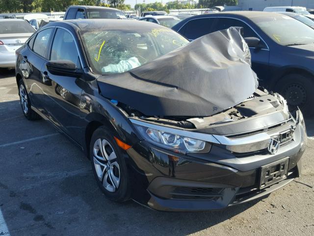 2HGFC2F5XHH527648 - 2017 HONDA CIVIC LX BLACK photo 1