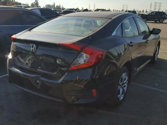 2HGFC2F5XHH527648 - 2017 HONDA CIVIC LX BLACK photo 4