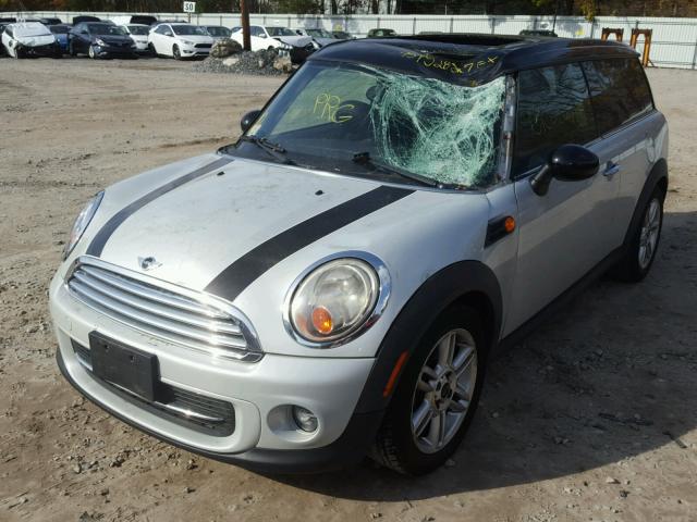 WMWZF3C50BT188841 - 2011 MINI COOPER CLU GRAY photo 2