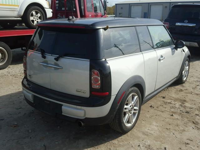 WMWZF3C50BT188841 - 2011 MINI COOPER CLU GRAY photo 4