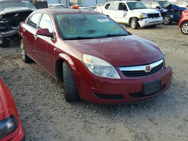 1G8ZV57BX9F115576 - 2009 SATURN AURA XR RED photo 1