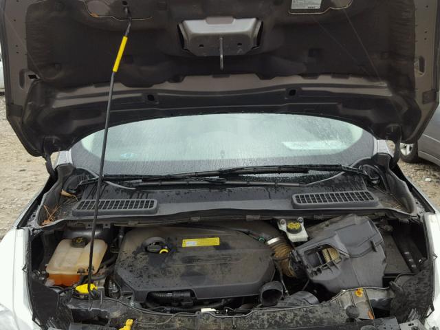 1FMCU0GX8EUC02259 - 2014 FORD ESCAPE SE GRAY photo 7