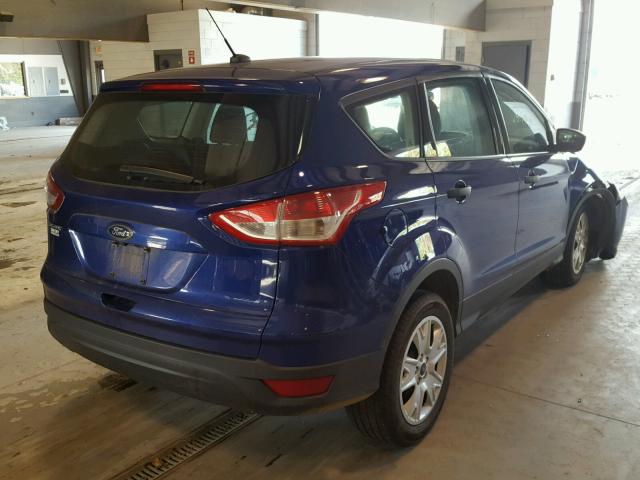 1FMCU0F71GUA61538 - 2016 FORD ESCAPE S BLUE photo 4