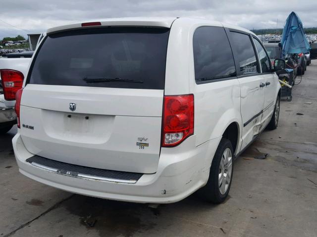 2C4JDGAG5CR324875 - 2012 DODGE RAM VAN WHITE photo 4