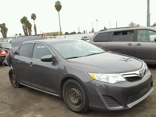 4T4BF1FK3ER355610 - 2014 TOYOTA CAMRY GRAY photo 1