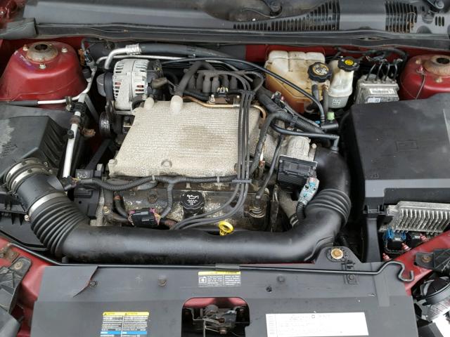 1G1ZT64805F144856 - 2005 CHEVROLET MALIBU MAX 红色 照片 7