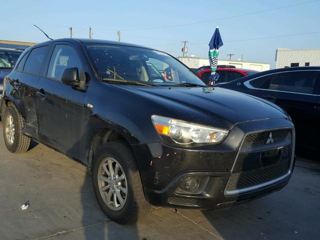 JA4AP3AU2BZ014199 - 2011 MITSUBISHI OUTLANDER BLACK photo 1