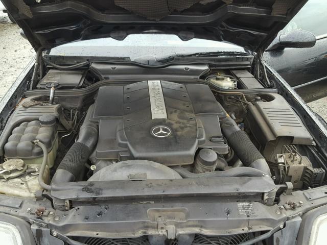 WDBFA68F81F197273 - 2001 MERCEDES-BENZ SL 500 BLACK photo 7