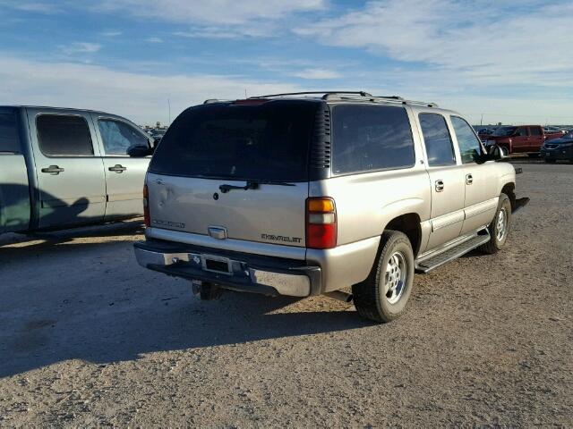 3GNEC16T51G217360 - 2001 CHEVROLET SUBURBAN C TAN photo 4