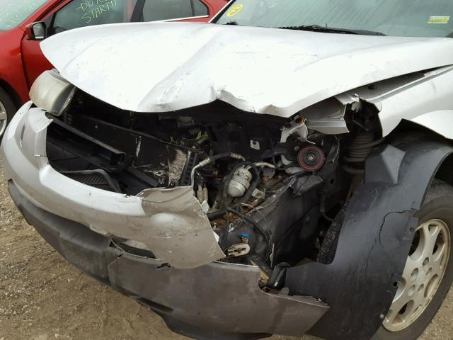 5GZCZ63B03S860037 - 2003 SATURN VUE SILVER photo 9