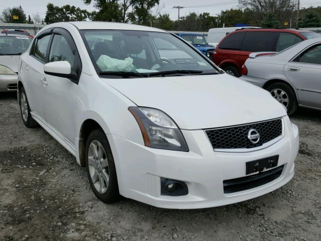 3N1AB6AP2BL636618 - 2011 NISSAN SENTRA 2.0 WHITE photo 1