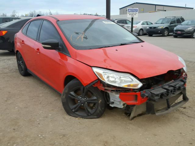 1FADP3F26DL150406 - 2013 FORD FOCUS SE RED photo 1