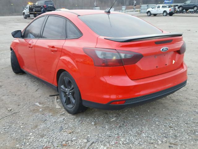1FADP3F26DL150406 - 2013 FORD FOCUS SE RED photo 3