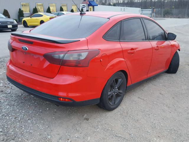 1FADP3F26DL150406 - 2013 FORD FOCUS SE RED photo 4