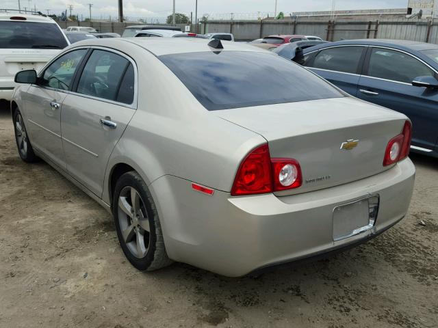 1G1ZC5EU0CF141040 - 2012 CHEVROLET MALIBU 1LT 金色 照片 3