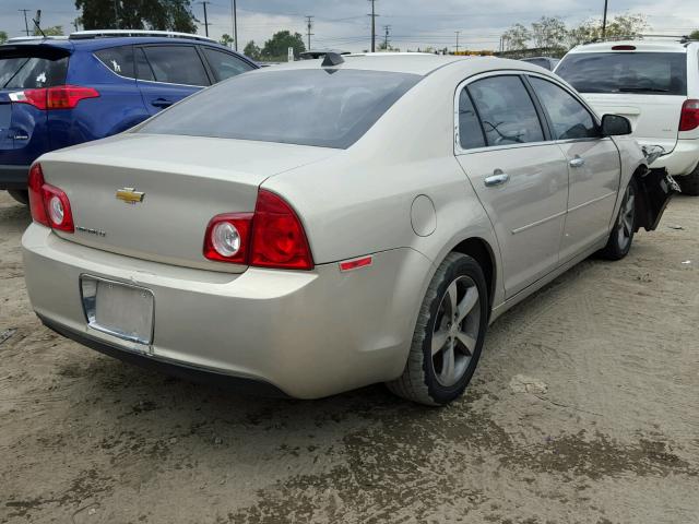 1G1ZC5EU0CF141040 - 2012 CHEVROLET MALIBU 1LT 金色 照片 4