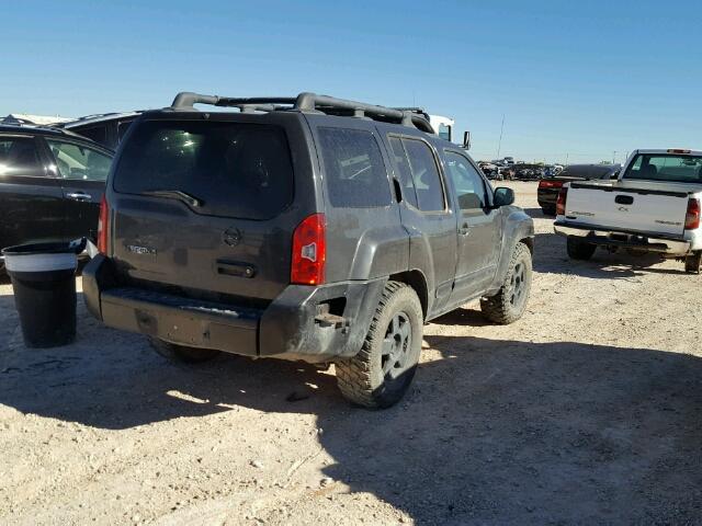 5N1AN08U56C550004 - 2006 NISSAN XTERRA OFF BLACK photo 4