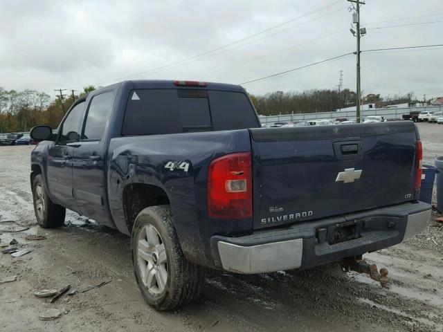 2GCEK13M971669757 - 2007 CHEVROLET SILVERADO BLUE photo 3