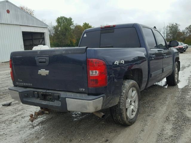 2GCEK13M971669757 - 2007 CHEVROLET SILVERADO BLUE photo 4