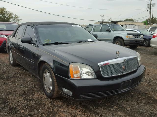 1G6KD54Y2YU266993 - 2000 CADILLAC DEVILLE BLACK photo 1