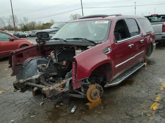 1GYFK668X7R240175 - 2007 CADILLAC ESCALADE E RED photo 2