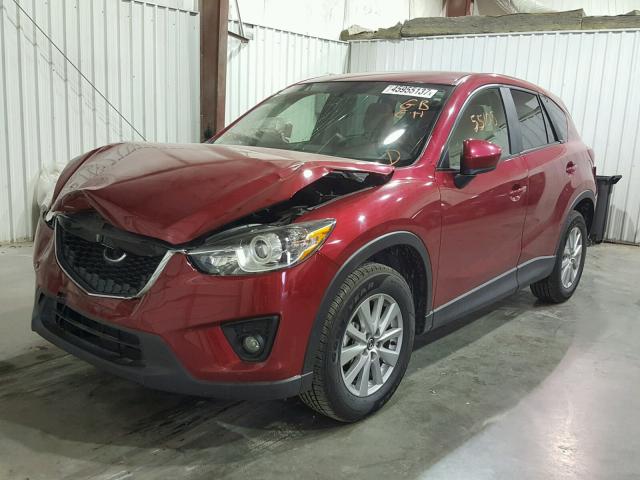 JM3KE2CY8F0434528 - 2015 MAZDA CX-5 RED photo 2