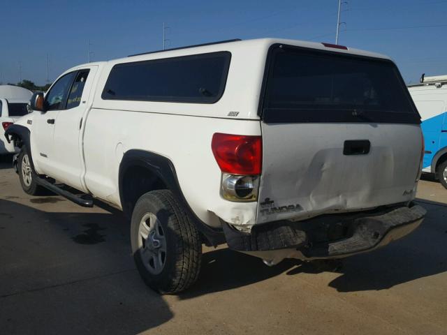 5TFCV54107X003626 - 2007 TOYOTA TUNDRA WHITE photo 3