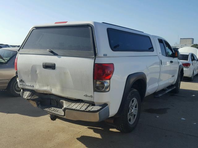 5TFCV54107X003626 - 2007 TOYOTA TUNDRA WHITE photo 4