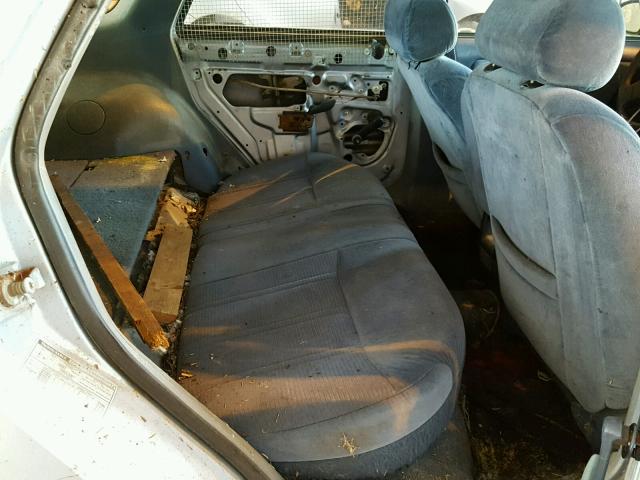 1FABP56D2HA216777 - 1987 FORD TAURUS MT5 BLUE photo 6