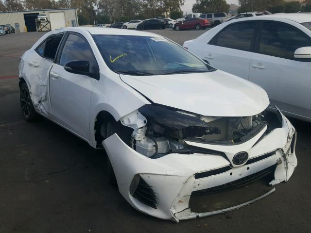 5YFBURHE2HP663296 - 2017 TOYOTA COROLLA L WHITE photo 1