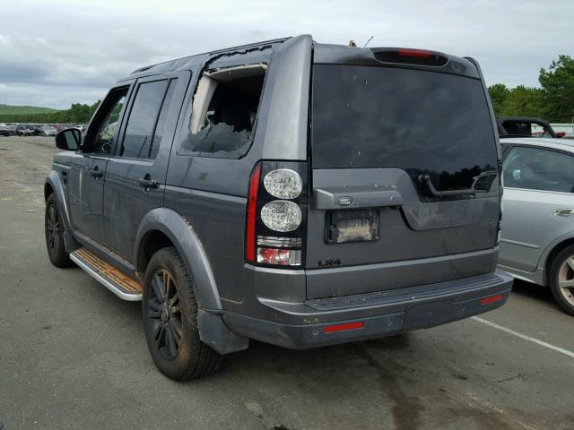 SALAG2V63FA748990 - 2015 LAND ROVER LR4 HSE GRAY photo 3