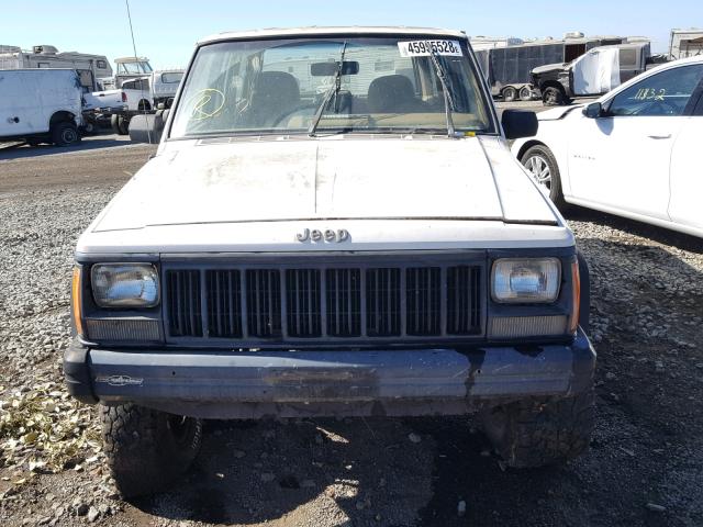 1J4FJ68S3TL234050 - 1996 JEEP CHEROKEE S WHITE photo 9