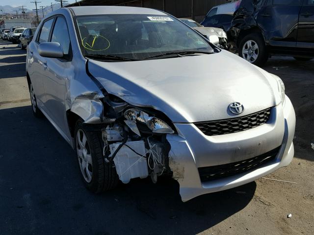 2T1KU40EX9C090907 - 2009 TOYOTA COROLLA MA SILVER photo 1