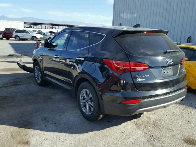 5XYZTDLB5GG323547 - 2016 HYUNDAI SANTA FE S BLACK photo 3