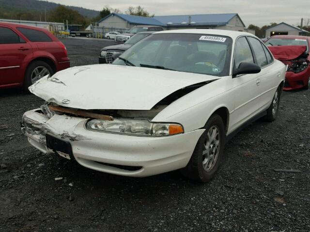 1G3WH52H42F211690 - 2002 OLDSMOBILE INTRIGUE G WHITE photo 2