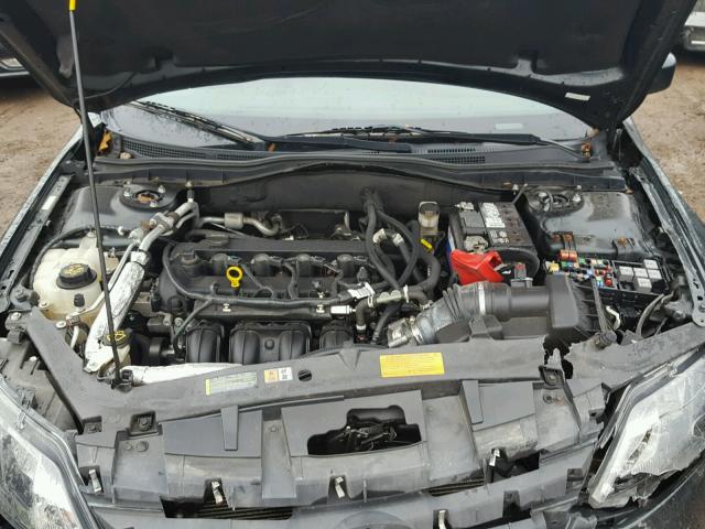 3FAHP0HA6AR344208 - 2010 FORD FUSION SE GRAY photo 7