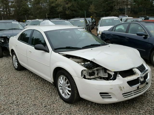 1B3EL46R26N208324 - 2006 DODGE STRATUS SX WHITE photo 1