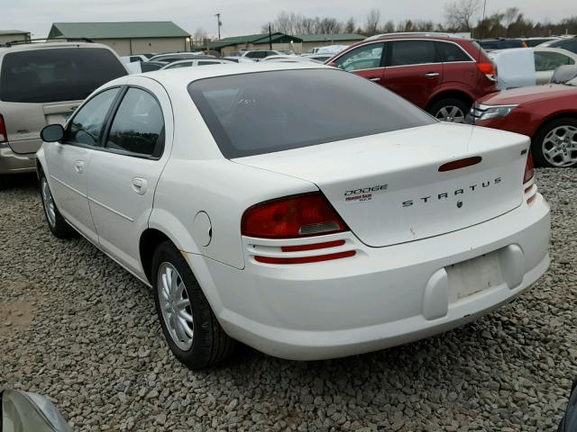 1B3EL46R26N208324 - 2006 DODGE STRATUS SX WHITE photo 3