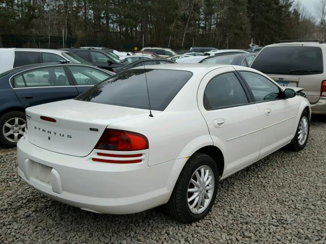 1B3EL46R26N208324 - 2006 DODGE STRATUS SX WHITE photo 4