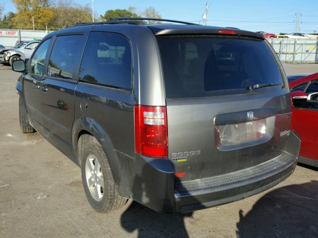 2D4RN4DE1AR233031 - 2010 DODGE GRAND CARA GRAY photo 3