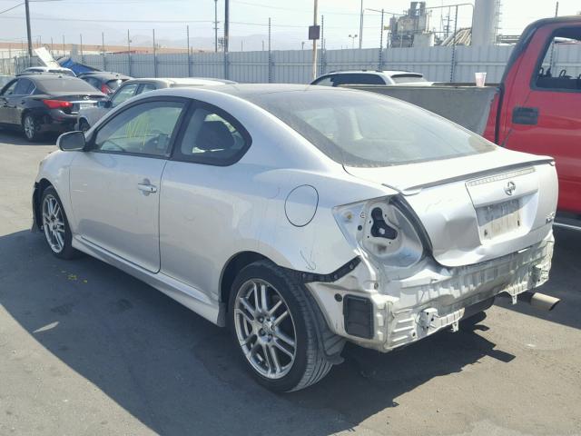 JTKDE177X60082509 - 2006 TOYOTA SCION TC 银色 照片 3