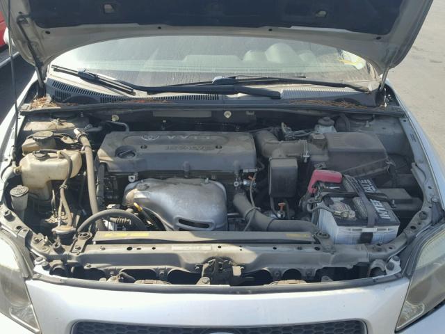 JTKDE177X60082509 - 2006 TOYOTA SCION TC 银色 照片 7