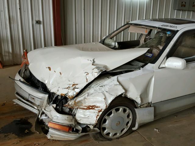 JT8UF22E7S0009302 - 1995 LEXUS LS 400 WHITE photo 9