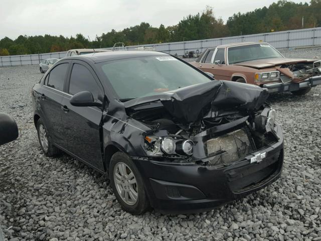 1G1JC5SH3G4120558 - 2016 CHEVROLET SONIC LT BLACK photo 1