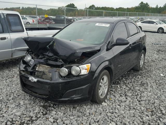 1G1JC5SH3G4120558 - 2016 CHEVROLET SONIC LT BLACK photo 2