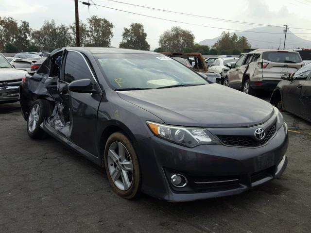 4T1BF1FK7EU389284 - 2014 TOYOTA CAMRY L GRAY photo 1