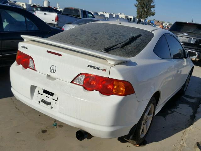 JH4DC53042C032175 - 2002 ACURA RSX TYPE-S WHITE photo 4