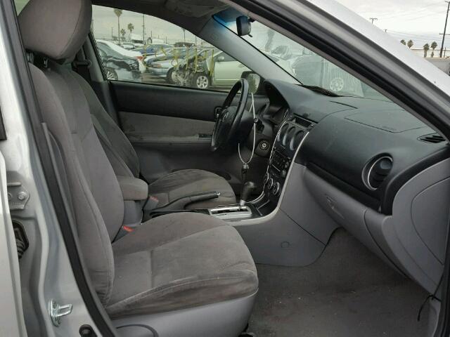 1YVHP84D665M37503 - 2006 MAZDA 6 S SILVER photo 5