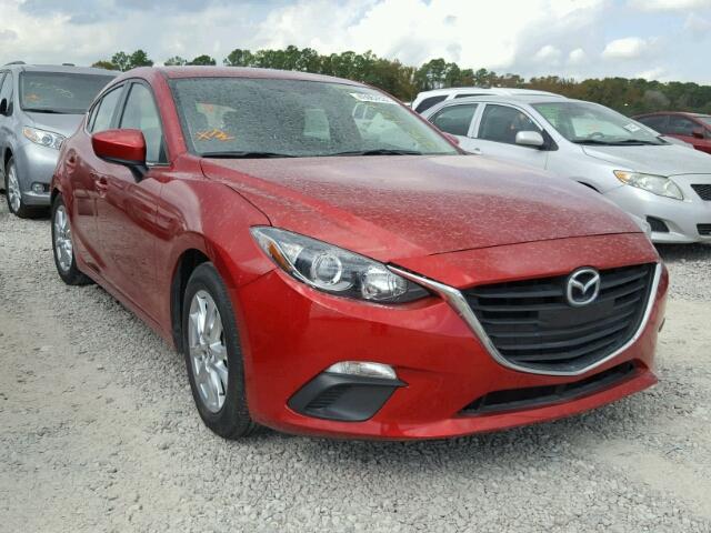 3MZBM1L72EM109184 - 2014 MAZDA 3 RED photo 1